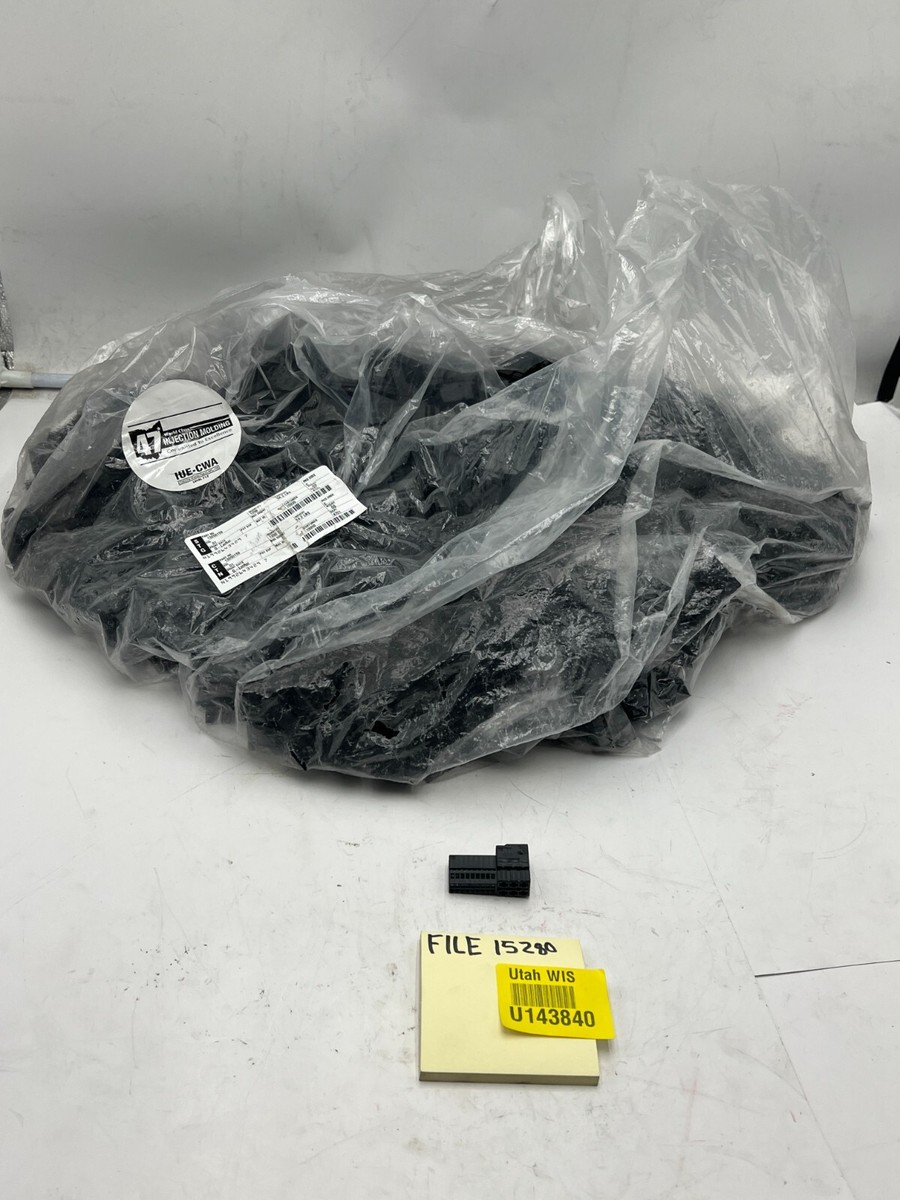 Pack of 1200 Delphi 13850159 Automotive Lock Connectors Black | eBay