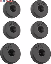 Brake Line Flaring Tool Kit, 6PCS, 3/16" & 1/4" Double Flare Tool for Brake Line