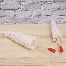 2 Pcs Japanese Decor Classical Dance Umbrella Oil Paper Colorful Parasol