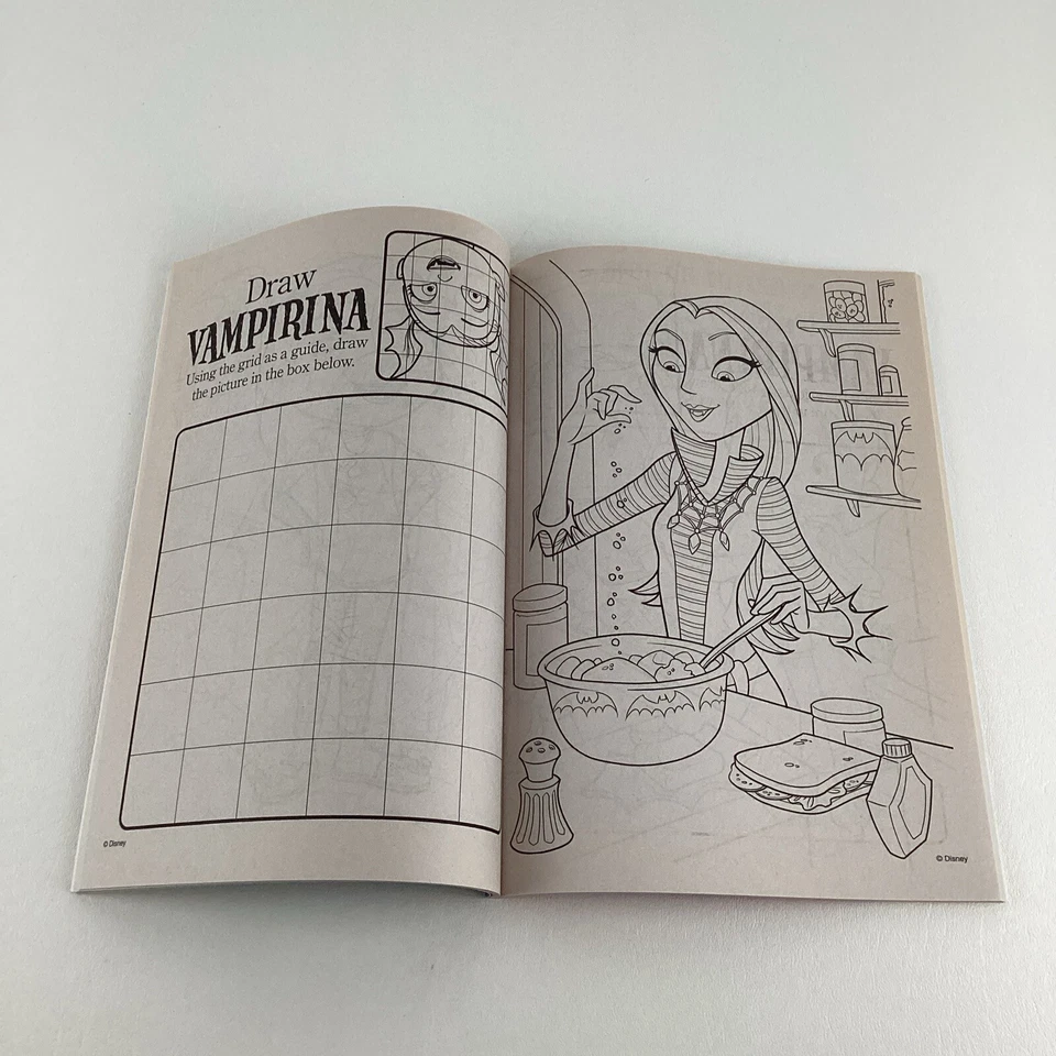 Disney Junior Vampirina Jumbo Coloring Activity Book Puzzles Mazes Oxana Bendon - Image 2 of 4