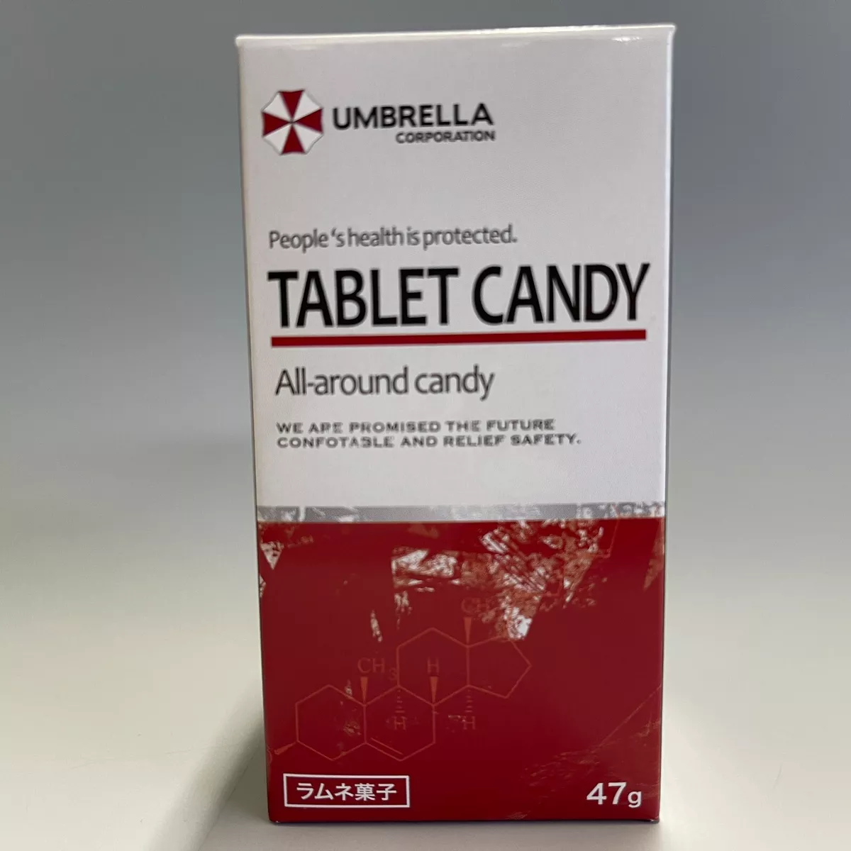 Biohazard Resident Evil Umbrella Tablet Candy Empty Bottle Capcom