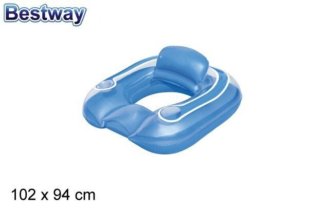 Sillón Inflable Flip Pillow 102x94cm Diversión Playa Verano VAL