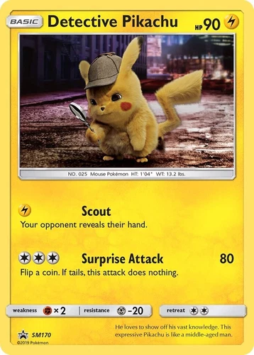 Detective Pikachu SM170 Sm