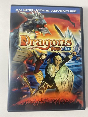 Dragons Fire and Ice 2004 DVD Richard Newman Mega Bloks Animation  Fantasy