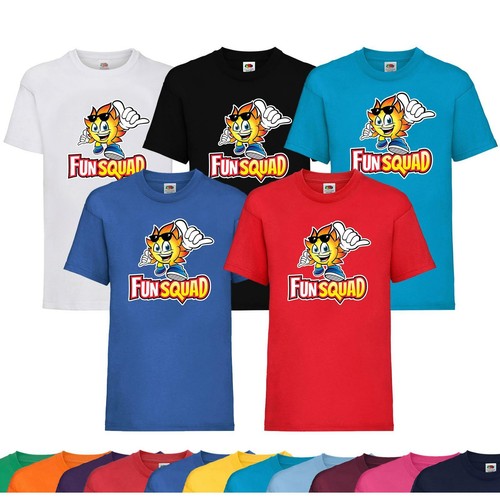 Kids Boys Girls Fun Squad Gaming TShirt Childrens Cool Fun Games Tee