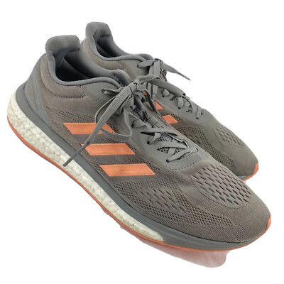 adidas Womens Response Lt Running Casual Shoes, Grey & Pink, 10.5 (BA7783)