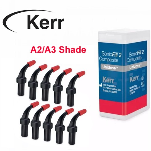 Dental Kerr SonicFill 2 bulk fill Composite Material Unidose Refill A2/A3