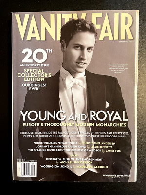 Vanity Fair Magazine; September 2003; Conde Nast; No. 517; Prince William