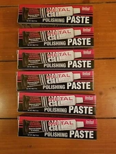 METAL GLO POLISHING PASTE / METAL POLISH -UNITED CUTLERY - 6 X 1.4 oz TUBES- NIB