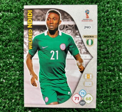 ADRENALYN XL PANINI WORLD CUP RUSSIA 2018 NIGERIA CARD N°240 NDIDI  