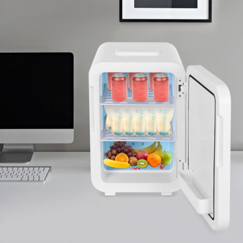 20L Multifunctional Mini Fridge Semiconductor Refrigeration Fridge Countertop US