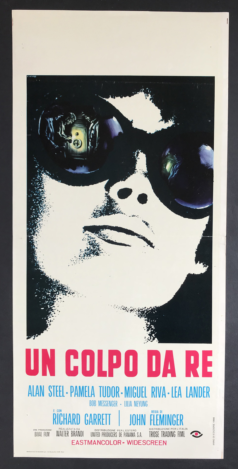 Locandina originale film UN COLPO DA RE (1967) - Regia di Angelo Dorigo