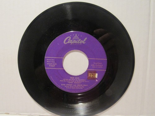 Bing Crosby – True Love / Well Did You Evah? - 1956 - SOUNDTRACK - Imagen 2 de 3