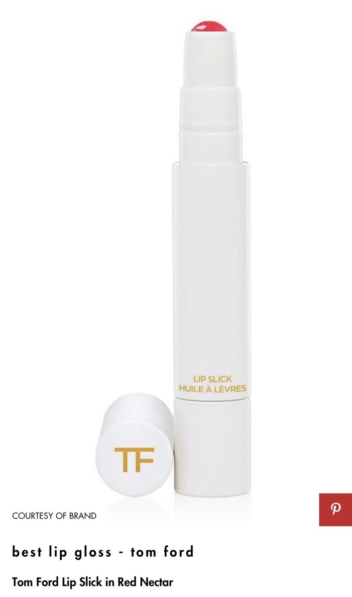 TOM FORD Lip Slick 01 RED NECTAR 0.1 Oz / 3 ml BRAND NEW & BOXED