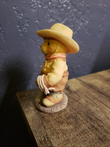 Cherished Teddies I’M YOUR COUNTRY COWBOY Roy Figurine #466298 Limited Edition - Imagen 2 de 6