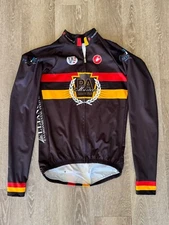 Castelli Cycling Jersey / Jacket Mens MEDIUM / Black Cool Weather Medium Weight