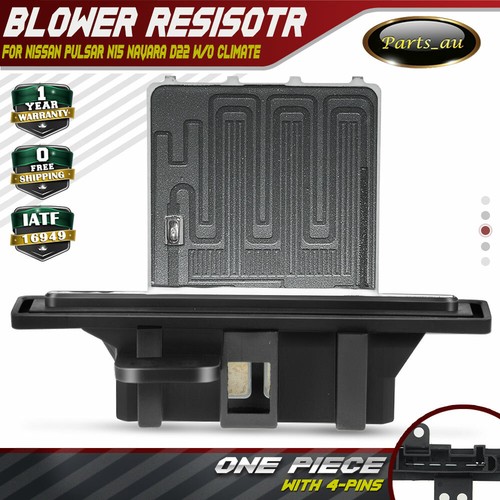 Blower Motor Heater Fan Resistor for Nissan Pulsar N15 Navara D22 W/O