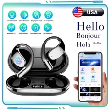 Wireless Bluetooth 5.4 Translation Earphone 144 Translator Earbuds For iPhone  