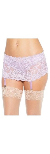 14 Strap Luxury All Lace Suspender Belt Black (Garter Belt) NYLONZ Made In  UK | eBay