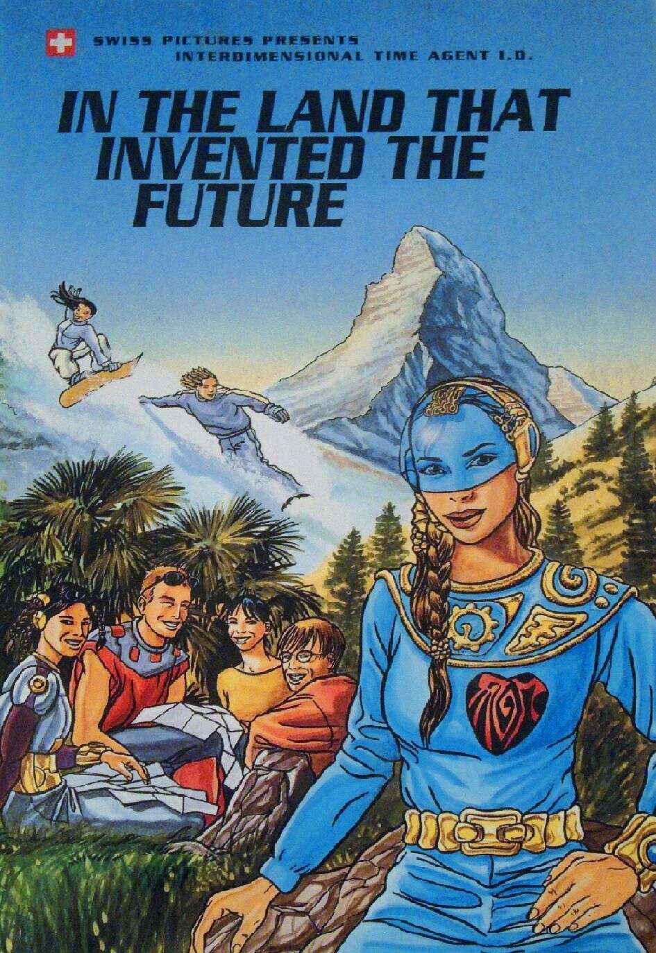 IN THE LAND THAT INVENTED THE FUTURE - BOOK (COMIC) 2001 - SWISS EDITION