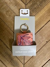 Heyday Faux Leather Earbud Case Cover Fits Airpods Gen 1  Gen 2