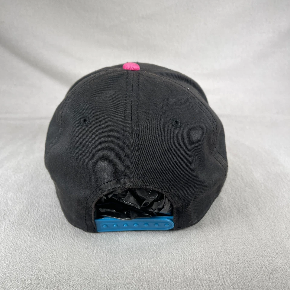 Angry Birds Hat Mens One Size Black Snapback Cap Embroidered Blockhead - Image 3 of 4