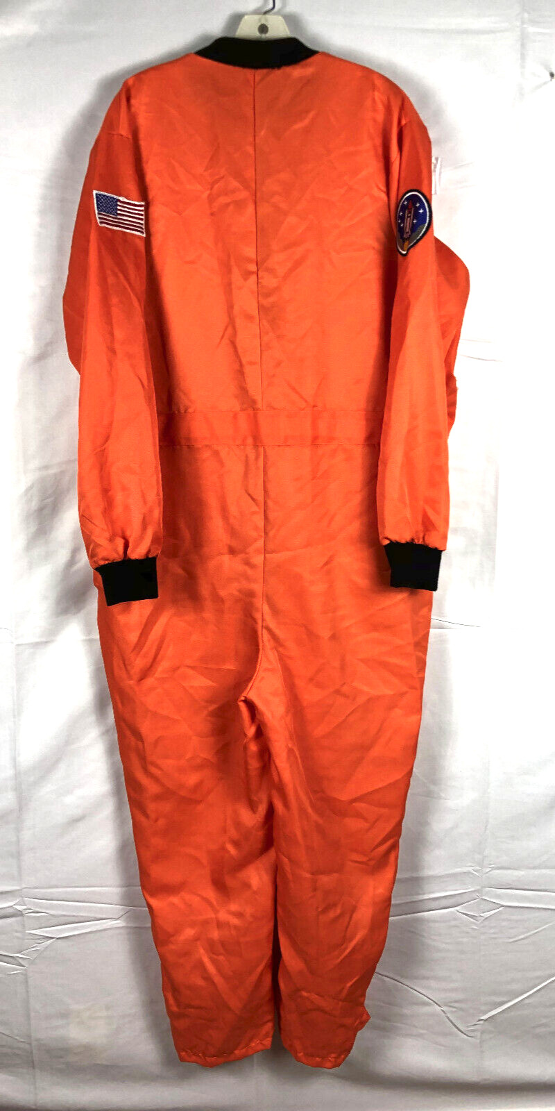 Astronaut Costume Adult NASA Spaceman Space Suit XL Halloween Orange 1 Piece