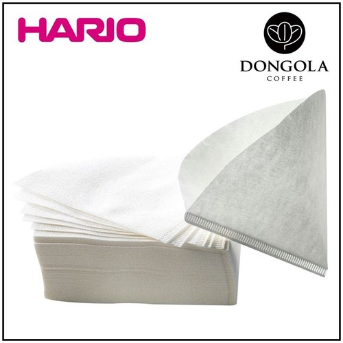 HARIO V60 01 100 White Coffee Paper Filters Dripper Pour Over Cone Cup Brewer - Picture 5 of 10
