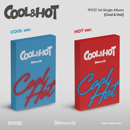 AB6IX PARK WOO JIN Cool & Hot 1st Single Album Random QR+Photocard+Etc+Tracking# - Picture 2 of 4