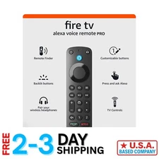 Ultimate Fire TV Alexa Remote Pro: Backlit, Finder & Smart Control Features