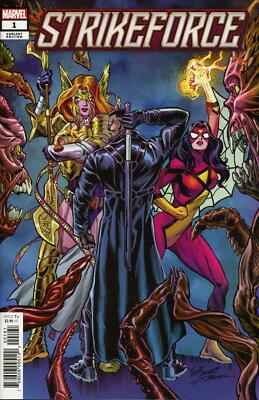 Strikeforce #1 Incentive Joe Bennett Variant Cover Blade Spider Woman