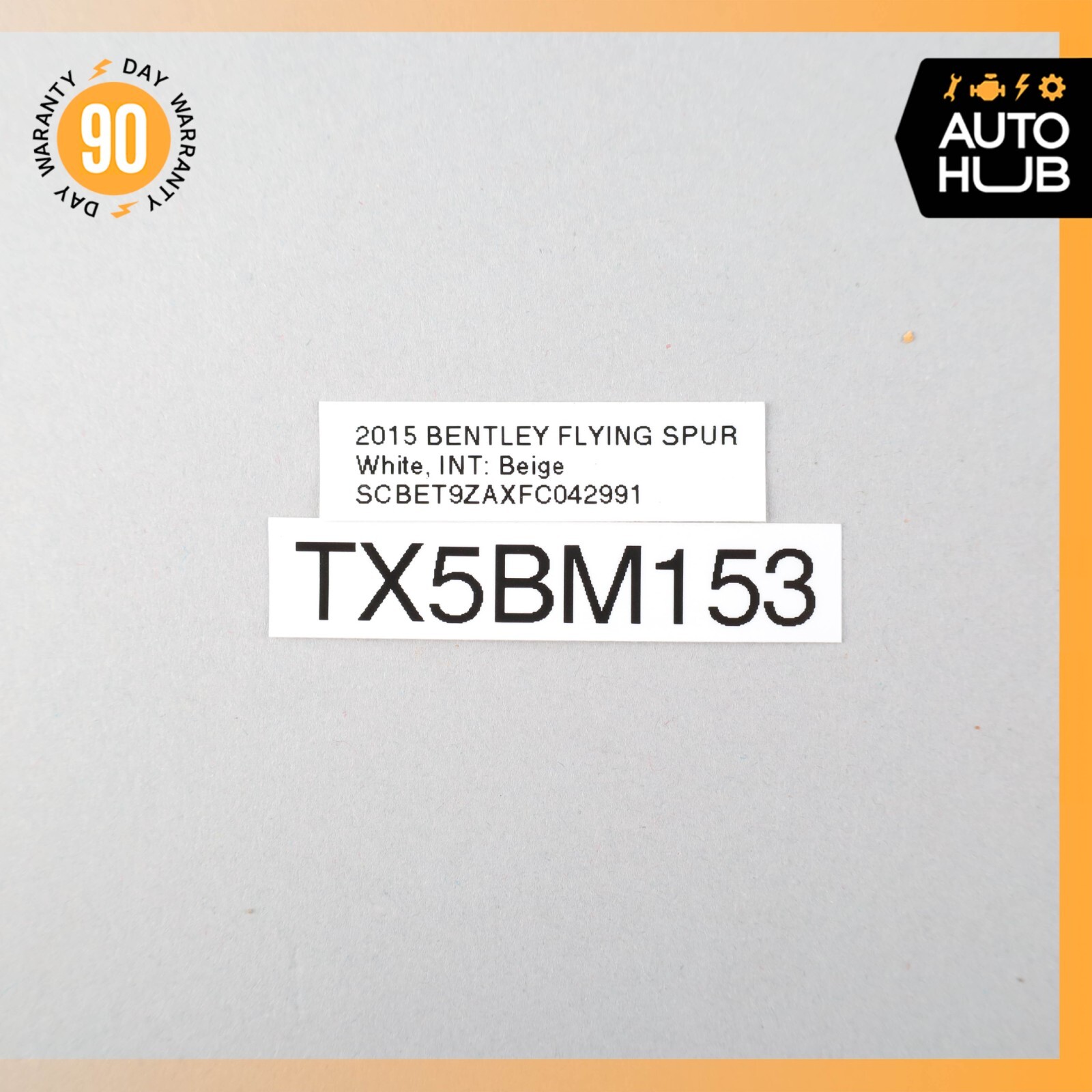 14-18 Bentley Flying Spur Rear Left or Right Door Sound Speaker OEM 44k