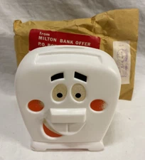 1980 Kellogg’s Pop Tarts MILTON THE TOASTER BANK Mail-In with MAILER Cereal