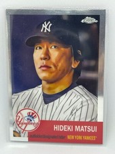 Hideki Matsui 2022 Topps Chrome Platinum Anniversary Baseball # 83