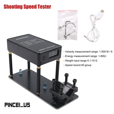 Shooting Speed Tester 16-37mm Muzzle Velocity Meter Velocimetry Measuring Tool
