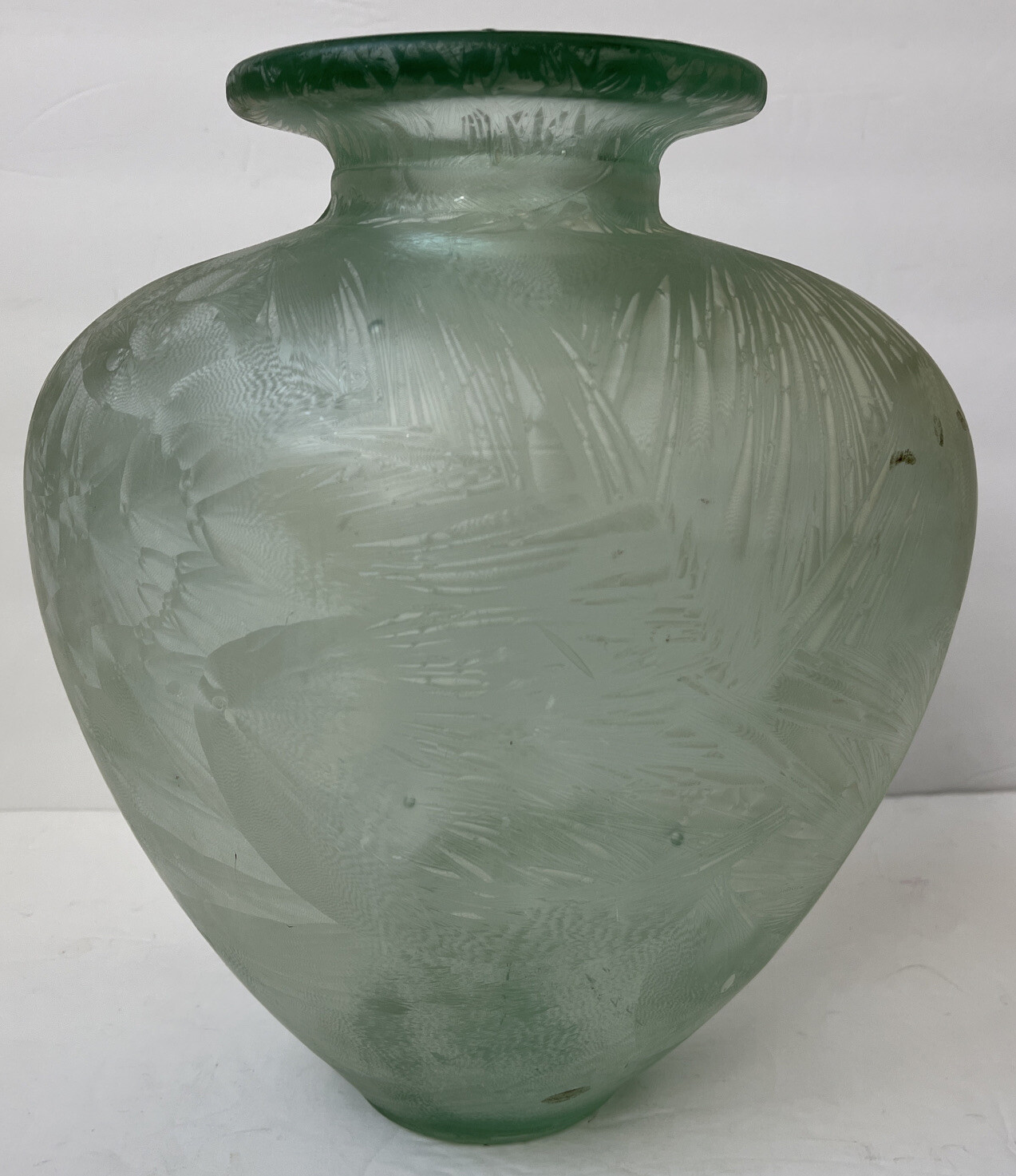 Vase dame jeanne verre recyclé 10l d26