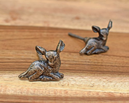 Animal Cabinet Drawer Knobs Handles Antique Bronze Animal Bird Cupboard Knobs - Picture 9 of 14