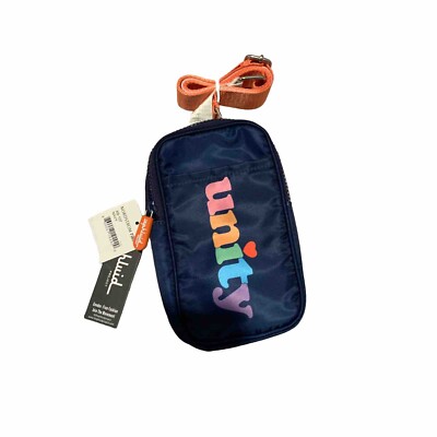 The Phluid Project Unity Crossbody Bag In Navy NWT 