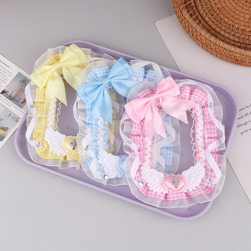 Sleeve Bow Photocard Holder DIY Fabric Pendant Photo Card Holder Bag Pendant - Picture 8 of 18