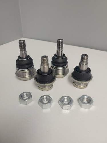 4-Pack Front Upper & Lower Ball Joints AM146066 / AUC12838 For John Deere Gator XUV 625i, 825i, 855D, 855M UTV