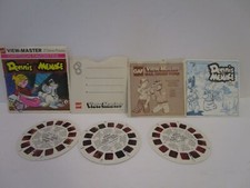 GAF View-Master Complete 3 Reel Set Dennis The Menace B539 - 130