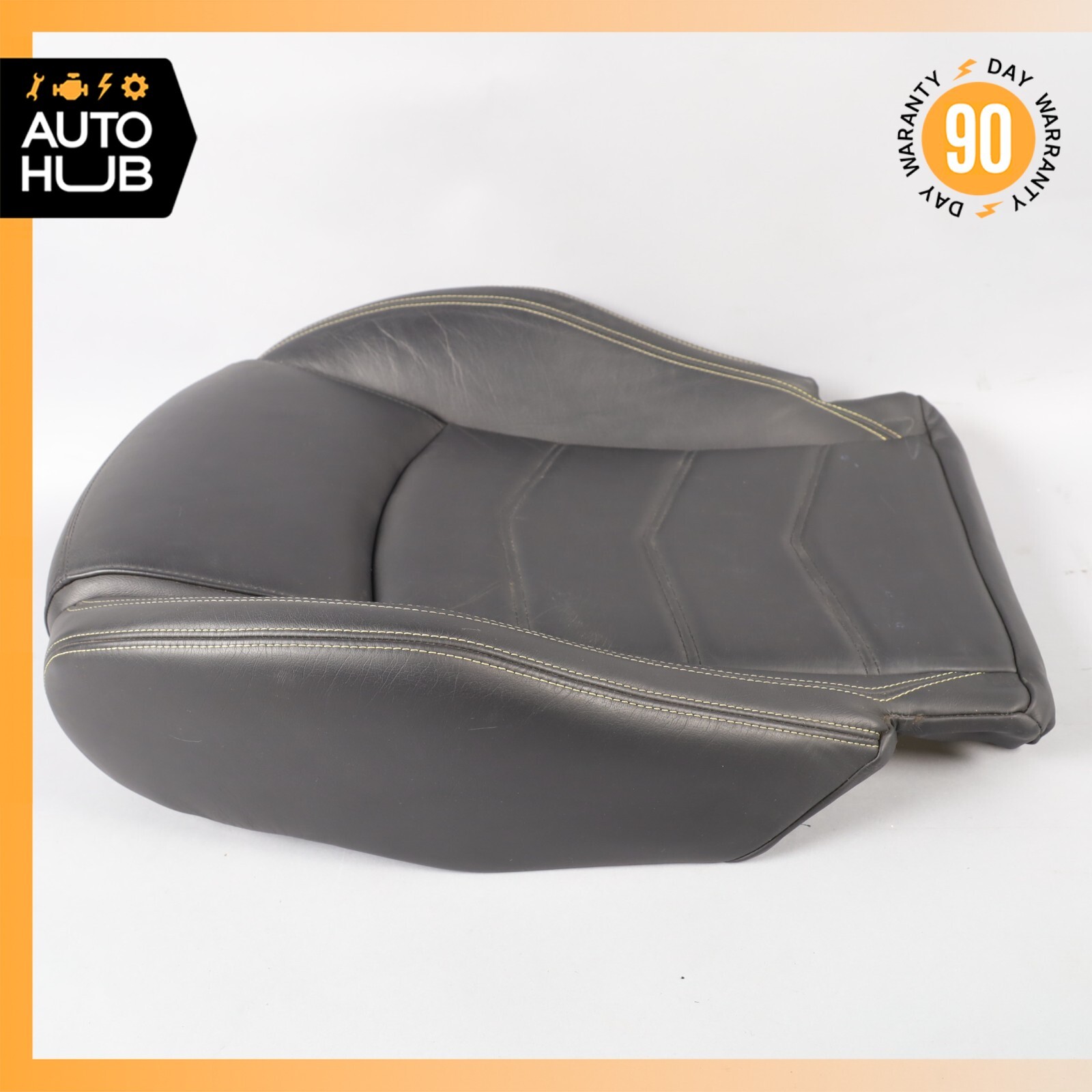 Maserati GranTurismo S M145 Front Seat Cushion Bottom Lower Right Side Black OEM