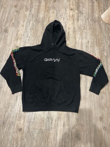 Green Day Father Of All Rainbow Unicorn Tour Pullover Hoodie Adult Unisex Medium
