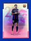 Sergi Roberto Barcelona Topps Team Set 2023 Numbered Parallel Football Card /99