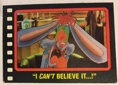 Weasel Benny Car Doom Eddie Valiant Maroon Cartoons Lot 23 Roger Rabbit Card - Picture 13 of 15
