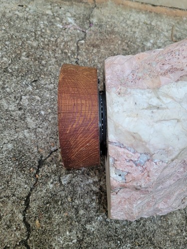 Unique Vintage Rock Swivel Planter 9 Inch 7 Inch - Picture 7 of 15