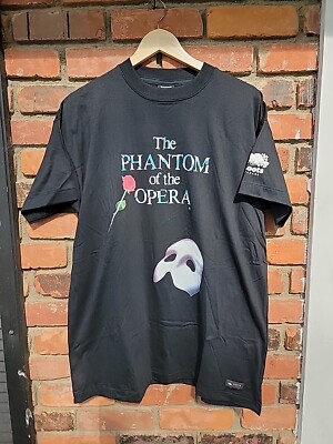Mens Tshirt Roots Canada 1986 Phantom Of The Opera T-SHIRT Size XL Kanye West 