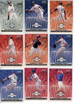 1998 Leaf Rookies and Stars (Chase) Standing Ovations SAMPLE * You Pick * Rare!