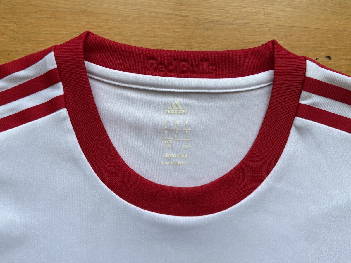 RED BULL LEIPZIG 2013 2014 HOME SHIRT JERSEY ADIDAS Z22935 sz L