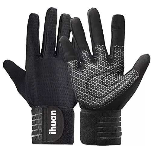Workout gloves sales with fingers